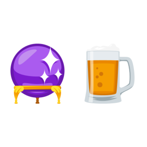 🔮🍺 Emoji Domain EmojiOne rendering